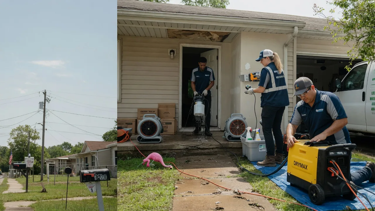 Storm Damage Water Removal in Chickasha, OK near me
